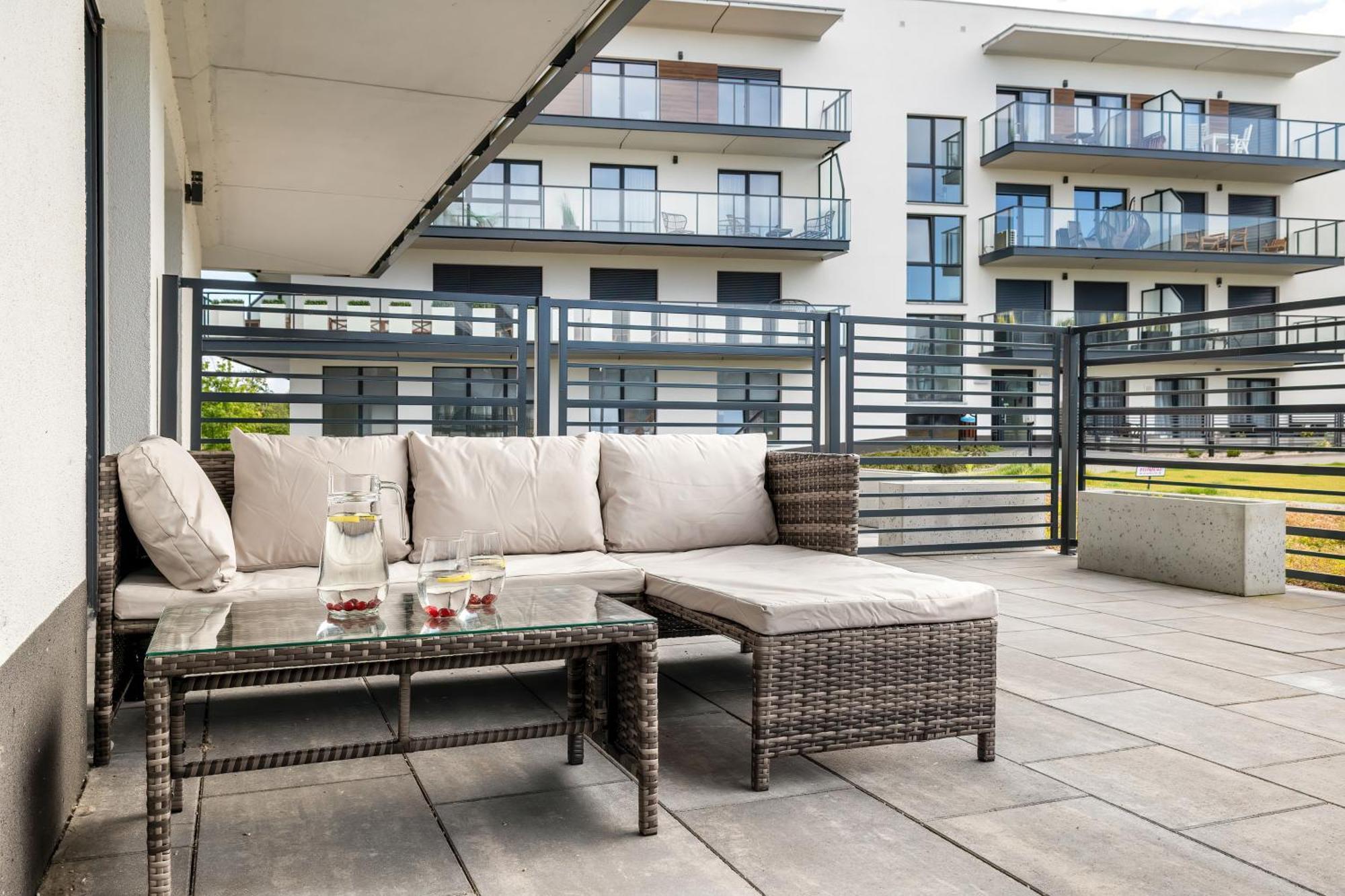 Wellness & Spa Resort Dziwnow Riverfront Apartments With Parking By Noclegi Renters 外观 照片